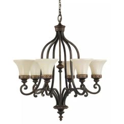 Elstead Lighting Drawing Room Pendelleuchte 6x60 W FE-DRAWING-ROOM6