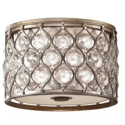 Elstead Lighting Lucia Decke 2x60 W silber FE-LUCIA-F