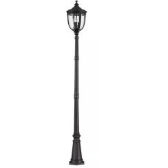 Elstead Lighting English Bridle Externe Tischlampe 3x60 W schwarz FE-EB5-L-BLK