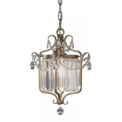 Elstead Lighting Gianna Pendelleuchte 1x60 W silber FE-GIANNA1C