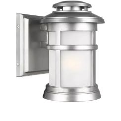 Elstead Lighting Newport Außenwandleuchte 1x60 W stahl FE-NEWPORT-S-PBS