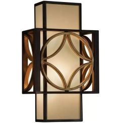 Elstead Lighting Remy Wandleuchte 1x40 W gold-braun FE-REMY1