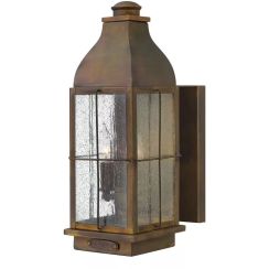 Elstead Lighting Bingham Außenwandleuchte 2x60 W braun HK-BINGHAM-M
