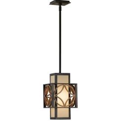 Elstead Lighting Remy Pendelleuchte 1x60 W gold-braun FE-REMY-P-C