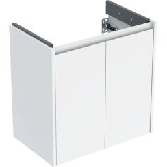 Geberit Selnova Compact Badschrank 59x36.5x60 cm Unterschrank hängend weiß 504.075.01.1