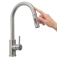 Rea Fresh Touch Küchenarmatur Stehend nickel REA-B6735