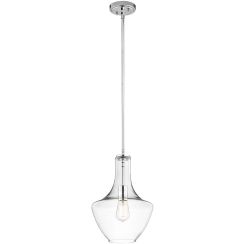 Elstead Lighting Everly Pendelleuchte 1x60 W chrom KL-EVERLY-P-S-CH