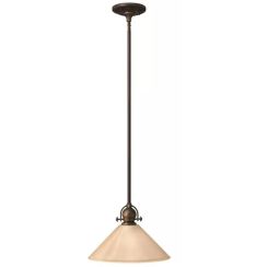 Elstead Lighting Mayflower Pendelleuchte 1x60 W braun HK-MAYFLOWER-P-B