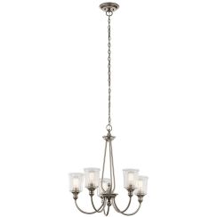 Elstead Lighting Waverly Pendelleuchte 5x60 W KL-WAVERLY5-CLP