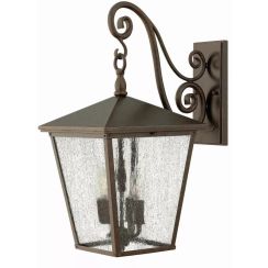 Elstead Lighting Trellis Außenwandleuchte 4x60 W braun HK-TRELLIS2-L