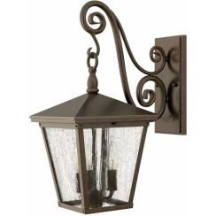 Elstead Lighting Trellis Außenwandleuchte 3x60 W braun HK-TRELLIS2-M