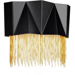 Elstead Lighting Zuma Wandleuchte 3x9 W schwarz HK-ZUMA-3W-SBG