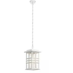 Elstead Lighting Beacon Square Pendelleuchte 1x60 W weiß KL-BEACON-SQUARE8-WHT