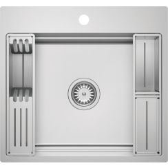 Deante Magnetic Edelstahlspüle 56x52 cm stahl ZRM_010A