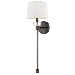Elstead Lighting Barbour Wandleuchte 1x40 W braun QZ-BARBOUR1-HO