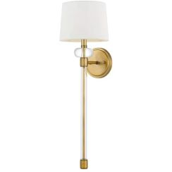 Elstead Lighting Barbour Wandleuchte 1x40 W messing QZ-BARBOUR1-WS