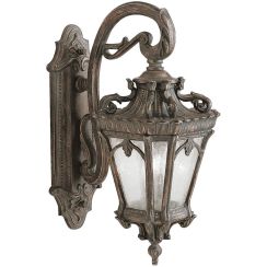 Elstead Lighting Tournai Außenwandleuchte 2x60 W grau-braun KL-TOURNAI2-L