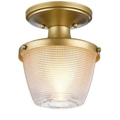 Elstead Lighting Dublin Deckenlampe 1x40 W messing QZ-DUBLIN-SF-PNBR