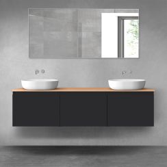 Set Badschrank Oltens Vernal 60013300, Waschtischplatte Oltens Vernal 63021060