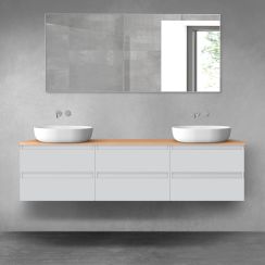 Set Badschrank Oltens Vernal 60000700, Waschtischplatte Oltens Vernal 63021060