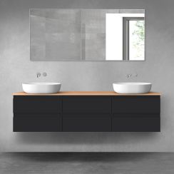 Set Badschrank Oltens Vernal 60000300, Waschtischplatte Oltens Vernal 63021060