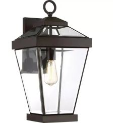 Elstead Lighting Ravine Außenwandleuchte 1x60 W braun QZ-RAVINE2-S