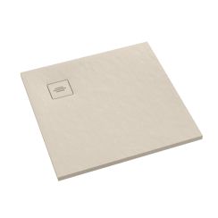 Schedline Protos Cashmere Stone Quadratische Duschwanne 100x100 cm beige 3SP.P1K-100100/PK/ST-M1/PK/ST