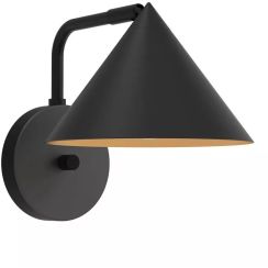 Elstead Lighting Remy Wandleuchte 1x60 W schwarz ALM-REMYCK-1WB-BK
