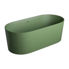 Omnires Ovo M+ Freistehende Badewanne 160x75 cm oval OVO160WWZPOL