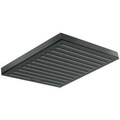 Hansgrohe Pulsify E Kopfbrause 26x26 cm quadratisch chrom-schwarz 24333340