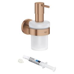 Set Seifenspender Grohe Start 41195DL0, Kleber Grohe QuickGlue 41127000