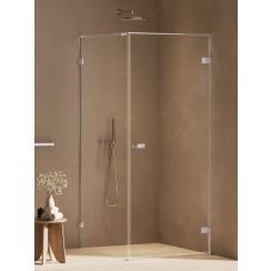New Trendy Oxia Duschkabine 120x70 cm chrom Glanz/durchsichtiges Glas AXJ-0083