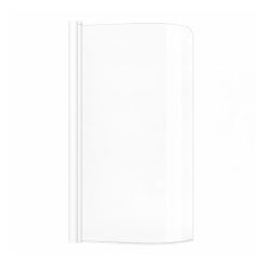 Ravak Rosa Badewannenabtrennung 85 cm einteilig weiß Matte/durchsichtiges Glas 7QRM0E00Y1