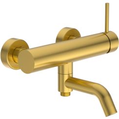Balneo Cascade Badewannen- und Duscharmatur Wandmontage gold H0201040403