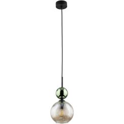 TK Lighting Sophia Green Cognac Pendelleuchte 1x10 W grün-braun 11145