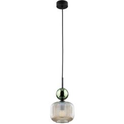 TK Lighting Sophia Green Cognac Pendelleuchte 1x10 W grün-braun 11144