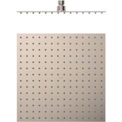 Tres Exclusive Kopfbrause 30x30 cm quadratisch stahl 134315012AC