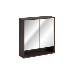 Comad Dorothy Ristretto Badschrank 80x20x85 cm Spiegelschrank eiche DOROTHY RISTRETTO 84-80-2D