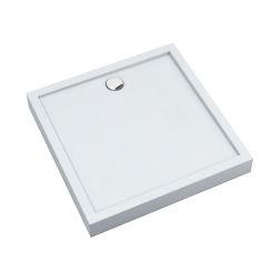 Schedline Cameron Quadratische Duschwanne 80x80 cm weiß 3ST.C2K-8080