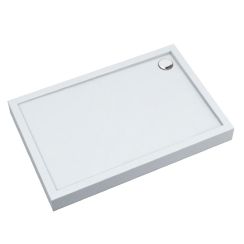 Schedline Cameron Rechteckige Duschwanne 120x100 cm weiß 3ST.C1P-100120