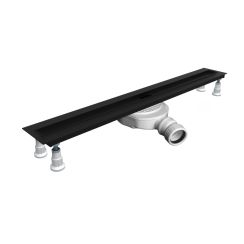 Schedline Slight Flow Abdeckung Linienablauf 80 cm schwarz SOLBWN-80035C