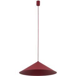 TK Lighting Lume S Pendelleuchte 1x11 W burgund 11695