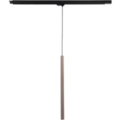 TK Lighting Tracer Lampe für Sammelschienen 1x8 W braun 11678