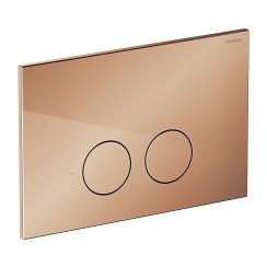Omnires Minimal Betätigungsplatte für Toilette kupfer MPS1CP