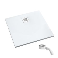 Schedpol Kalait Smooth White Quadratische Duschwanne 80x80 cm weiß 3.3200-M2