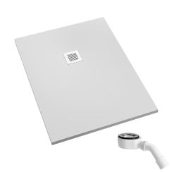 Schedpol Kalait Smooth White Rechteckige Duschwanne 140x100 cm weiß 3.3127-M2