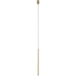 TK Lighting Ferro Pendelleuchte 1x8 W grau/aschfarben 11423