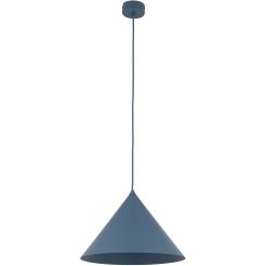 TK Lighting Cono Pendelleuchte 1x15 W blau 11415