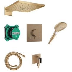 Hansgrohe Raindance E Duschset Unterputz mit Thermostat mit Kopfbrause || 24623140