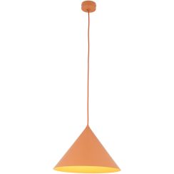 TK Lighting Cono Pendelleuchte 1x15 W lachsfärbig 11385